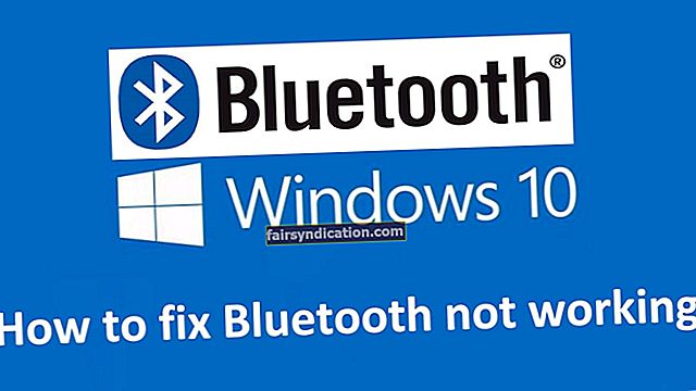 Kuidas parandada Bluetoothi ​​ühendatud, kuid Windows 10, 8 ja 7 heli puudub?