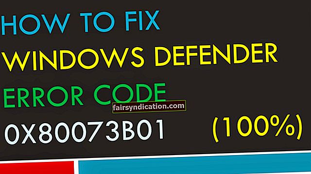 Kā novērst Windows Defender kļūdas kodu 0x8e5e021f?